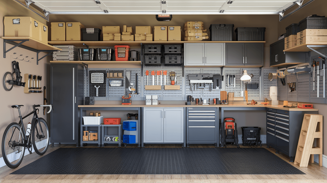 Garage organisé – idées de rangement garage
